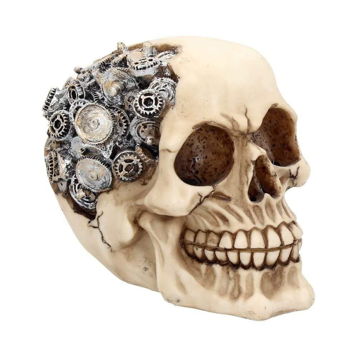 NEMESIS NOW Skull Ornament Clockwork Cranium Mechanical Skull U0860C4