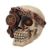 NEMESIS NOW Skull Ornament Monocle Man Steampunk Skull U3533J7