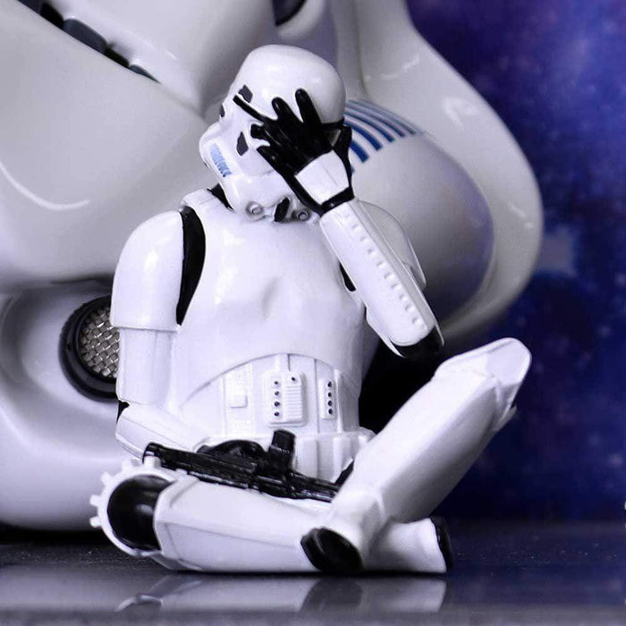 Nemesis Now Star Wars Figurine See No Evil Stormtrooper Sci-Fi Figurine B4892P9