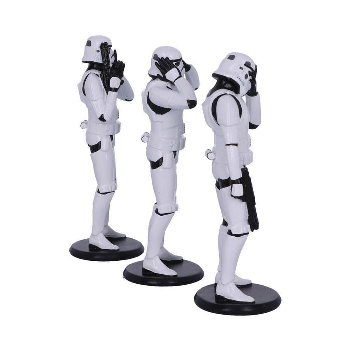 GOLDENHANDS Three Wise Stormtroopers Sci-Fi Figurines B4889P9