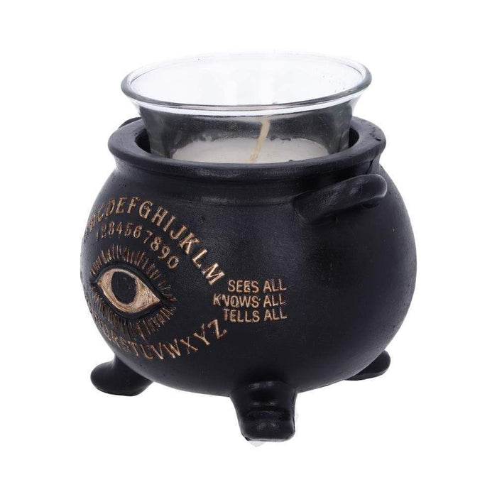 Nemesis Now Tealight Holder All Seeing Eye Witches Cauldron Tealight Candle Holder D5462T1