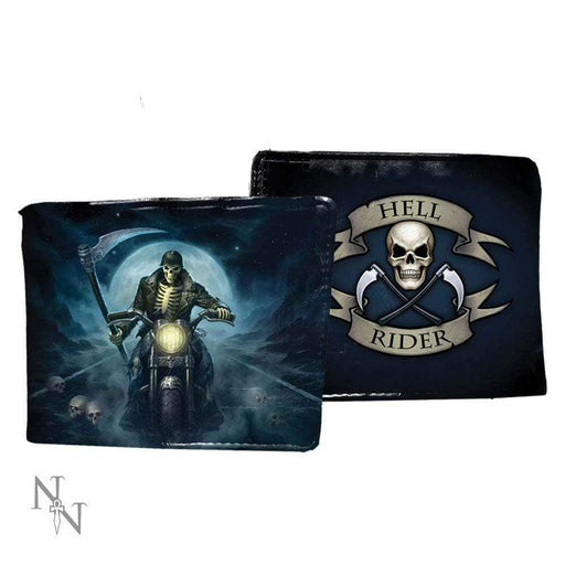 Nemesis Now Wallet Hell Rider Biker Blue Wallet By James Ryman B3126H7 W9