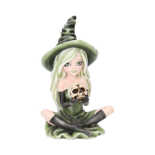 NEMESIS NOW Witch Figurine Zelda Witch And A Skull Figurine D2025F6