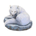Nemesis Now Wolf Figurine Guardian of the North Snowy Wolf Figurine by Lisa Parker B2003F6