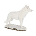 Nemesis Now Wolf Figurine Winter Spirit Standing White Wolf Ornament G0749C4