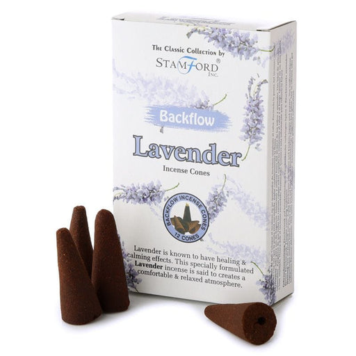 Puckator Lavender Backflow Incense Cones INC667