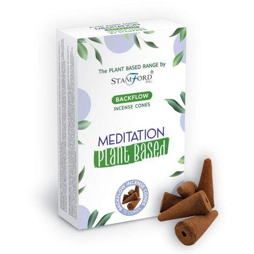 Puckator Meditation Stamford Backflow Vegan Incense INC753