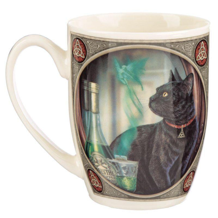 Puckator Mug Absinthe Cat Porcelain Mug MULP53