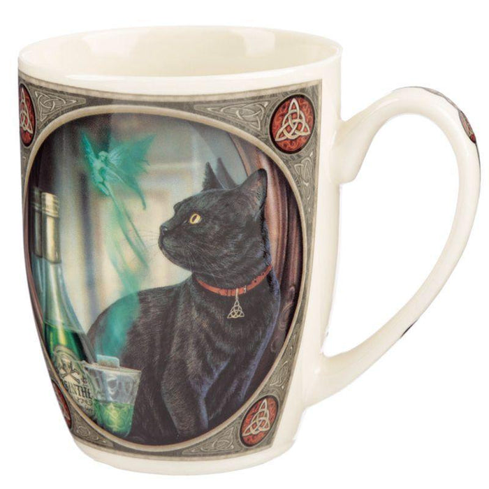 Puckator Mug Absinthe Cat Porcelain Mug MULP53