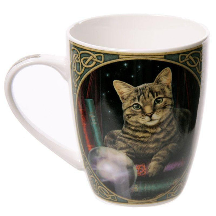 Puckator Mug Fortune Teller Cat Porcelain Mug MULP24