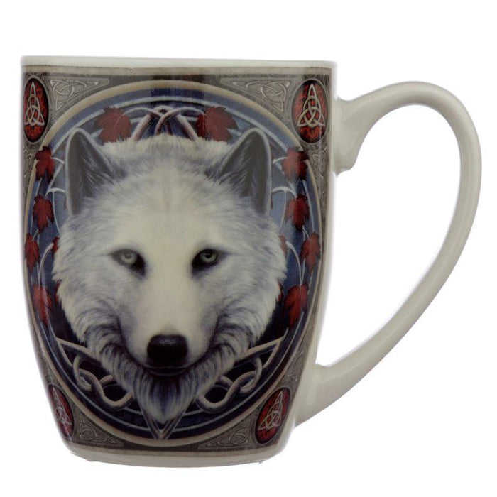 Puckator Mug Guardian of the Falls Wolf Porcelain Mug MULP55