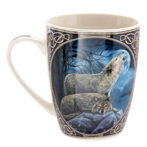 Puckator Mug Howling Wolf Porcelain Mug MULP18