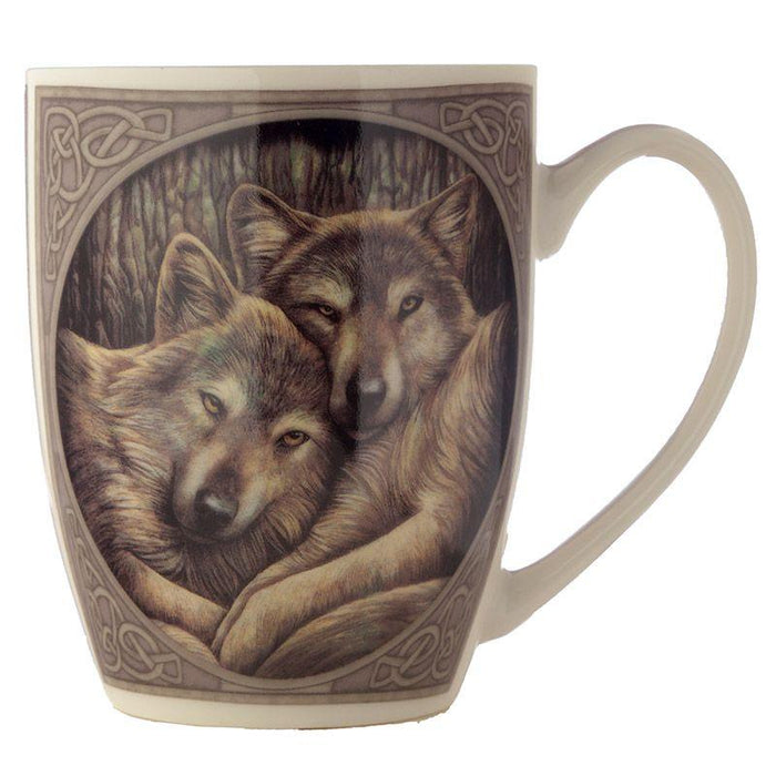 Puckator Mug Loyal Companions Wolf Porcelain Mug MULP23
