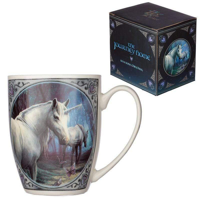 Puckator Mug The Journey Home Unicorn Porcelain Mug MULP51