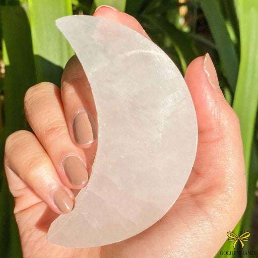 Rockshop Wholesale Crystal Selenite Moon - Small