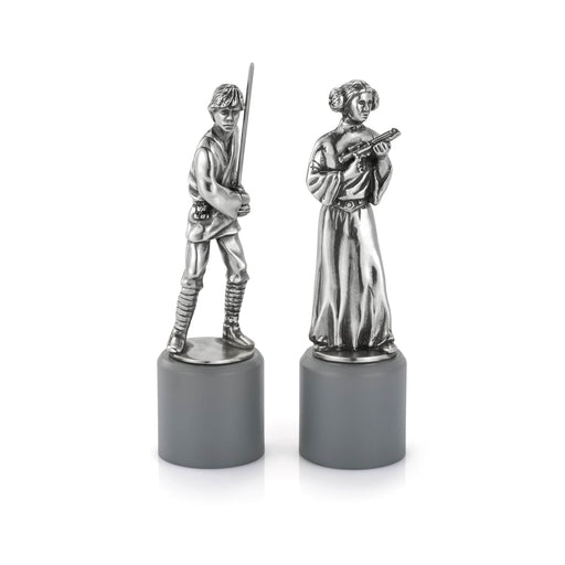 Royal Selangor Royal Selangor Figurine Luke & Leia King & Queen Chess Piece Pair 0179000R