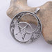 Seventh Sense Silver Jewellery Chalice Well Pentacle Solid 925 Sterling Silver Pendant P392
