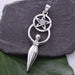 Seventh Sense Silver Jewellery Goddess Solid 925 Sterling Silver Pendant P495