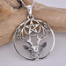 Seventh Sense Silver Jewellery Stag Solid 925 Sterling Silver Pendant P628