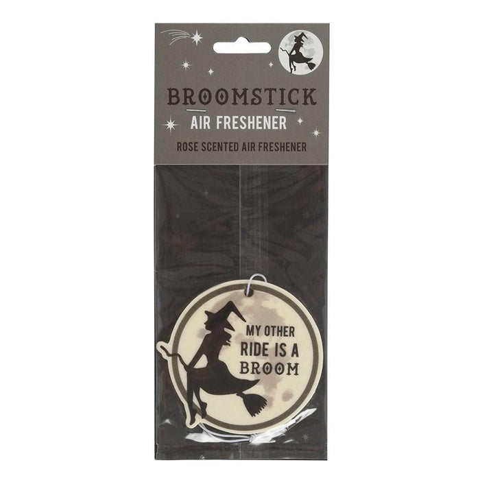 Something Different Wholesale Air Freshener Witches Broom Rose Scented Air Freshener FI_70838