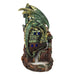 Something Different Wholesale Backflow Burner Dragon Castle Glowing Backflow Incense Cone Burner BF_23538