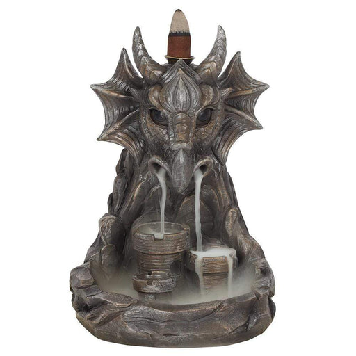 Something Different Wholesale Backflow Burner Grey Dragon Backflow Incense Cone Burner BF_69038