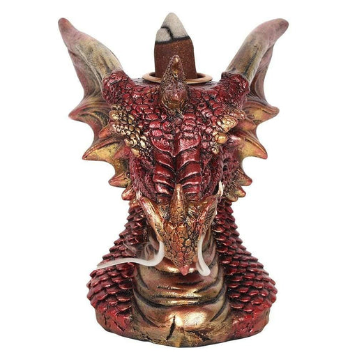 Something Different Wholesale Backflow Burner Red Dragon Head Backflow Incense Burner BF_75338