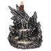 Something Different Wholesale Backflow Burner Silver Dragon Backflow Incense Cone Burner With Light BF-21628