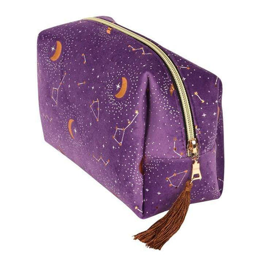 Something Different Wholesale BAG Purple Star Sign Constellation Tasseled Makeup Bag ST_18131