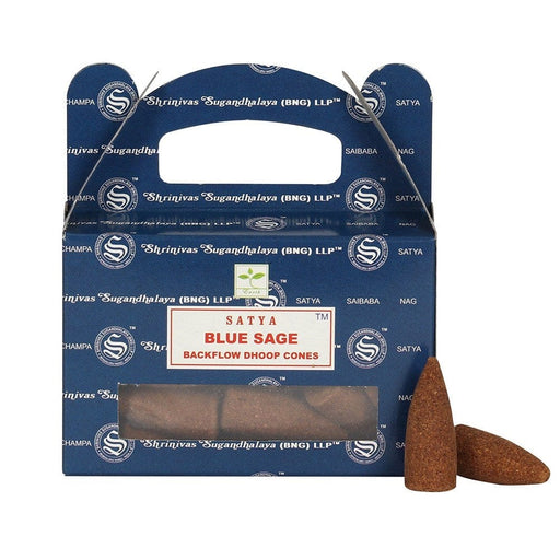 Something Different Wholesale Blue Sage Backflow Incense Cones BF_03270