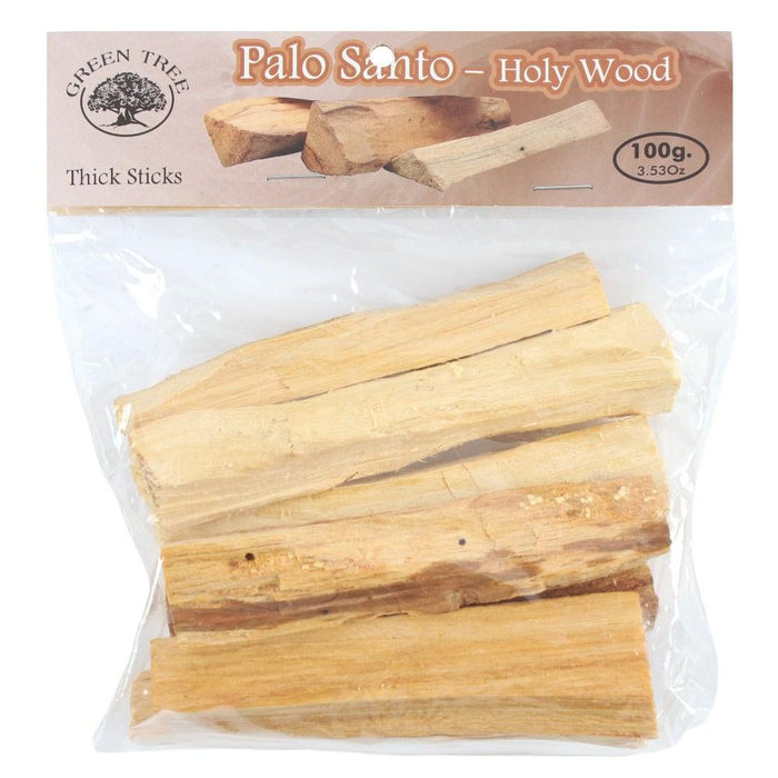 Something Different Wholesale Burning Wood Green Tree Palo Santo Thick Sticks 100g PS_7756991000064