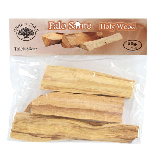 Something Different Wholesale Burning Wood Green Tree Palo Santo Thick Sticks 50g PS_7756991000057