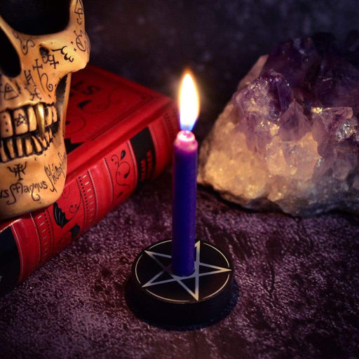 Something Different Wholesale Candle Holder Pentagram Spell Candle Holder FI_31838