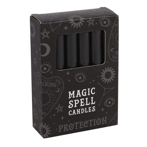 Something Different Wholesale Candles Black Protection Spell Candles Pack of 12 FI_16128