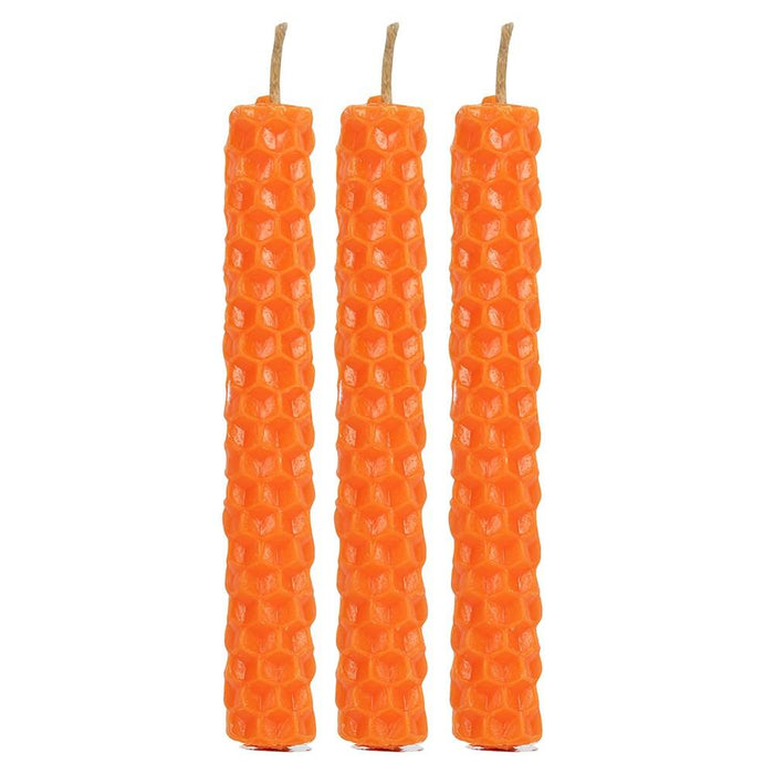 Something Different Wholesale Candles Orange Bees Wax Spell Candles BW_48538
