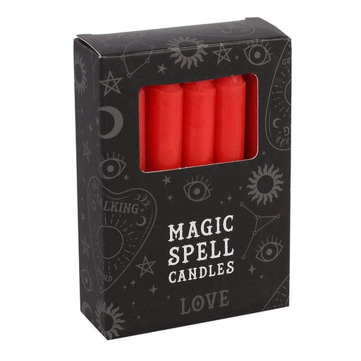 Something Different Wholesale Candles Red Love Spell Candles Pack of 12 FI_15428