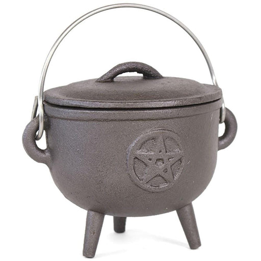 Something Different Wholesale Cauldron Cast Iron Cauldron With Pentagram CO_29202