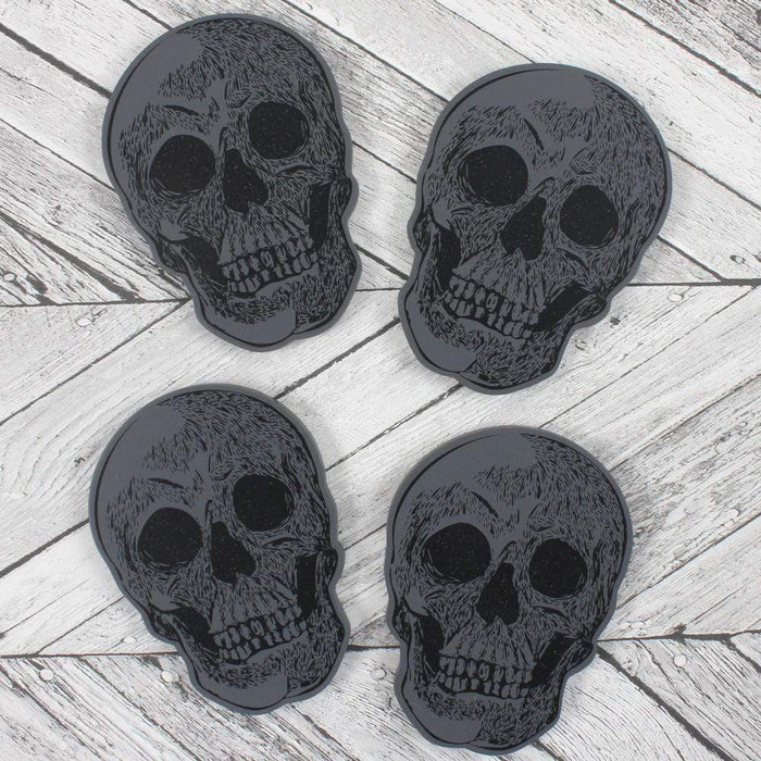 Something Different Wholesale Coasters Set Of 4 Skull Coasters CC_56126