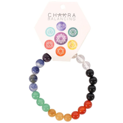 Something Different Wholesale Crystal Healing Jewellery Chakra Ball Gemstone Bracelet CK_28916