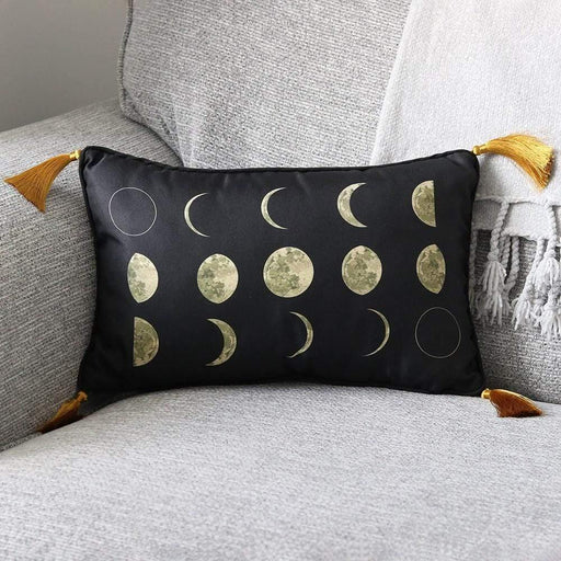 Something Different Wholesale Cushion Moon Phases Rectangular Cushion MP_20330