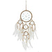 Something Different Wholesale Dreamcatcher Natural Dreamcatcher with Turquoise Beads DC_59238