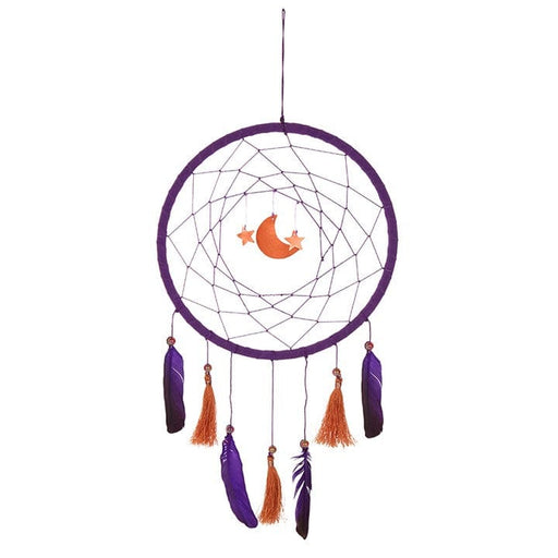 Something Different Wholesale Dreamcatcher Purple Moon and Star Dreamcatcher ST_16931
