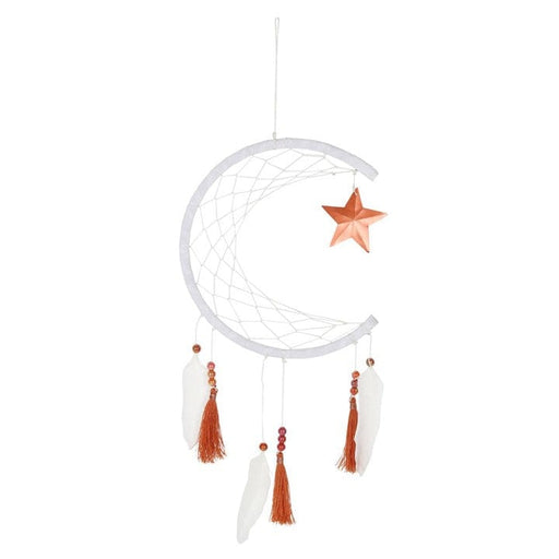 Something Different Wholesale Dreamcatcher White Crescent Moon Dreamcatcher ST_16831