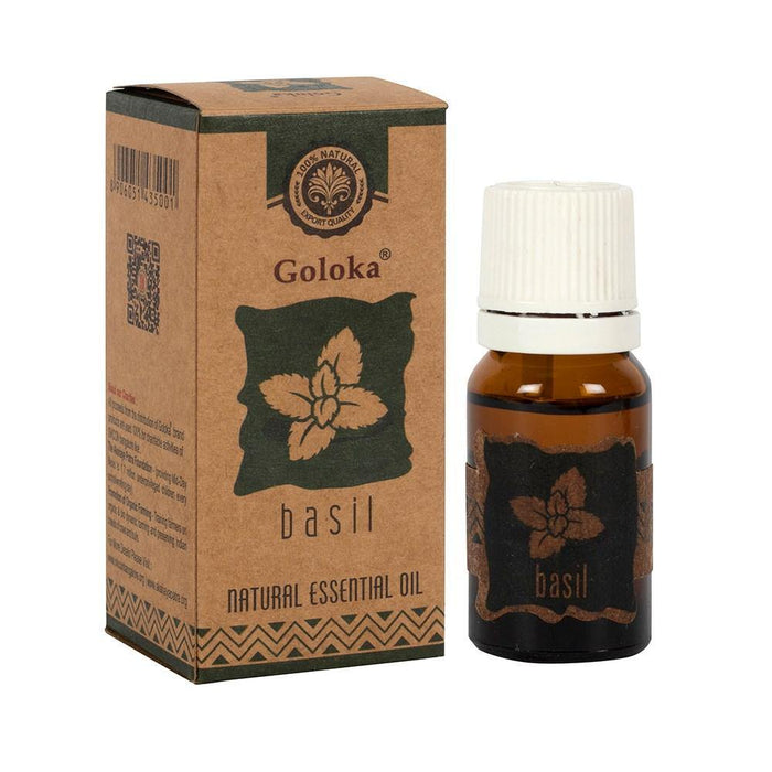 Something Different Wholesale Essential Oils Basil Vegan And Cruelty Free Essential Oil By Goloka 10ml ES_35001