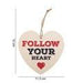 Something Different Wholesale Follow Your Heart Hanging Heart Sign HO_30924