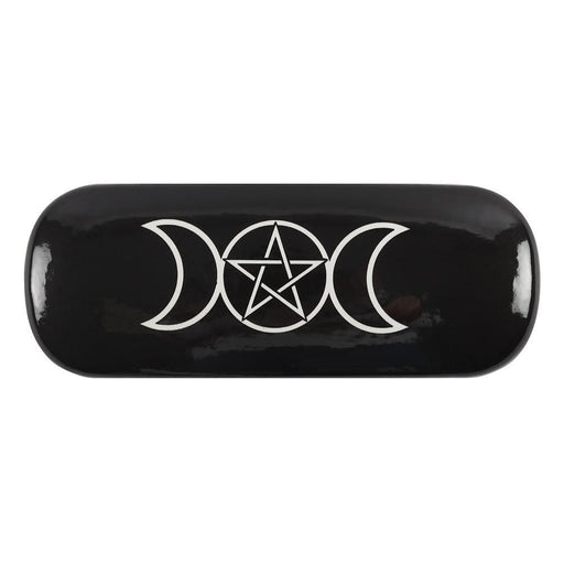 Something Different Wholesale Glasses Case Triple Moon Pentagram Glasses Case FI_42330