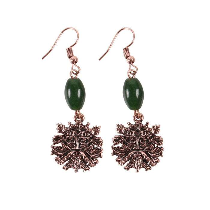 Something Different Wholesale Green Man Earrings SP_09523