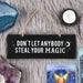 Something Different Wholesale Hanging Sign Don't Let Anybody Steal Your Magic Wall Sign FI_52627