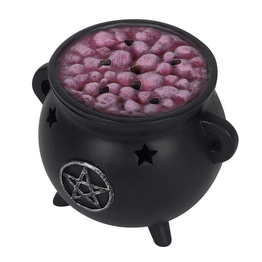 Something Different Wholesale Incense Cone Burner Pentagram Cauldron Incense Cone Holder FI-45438