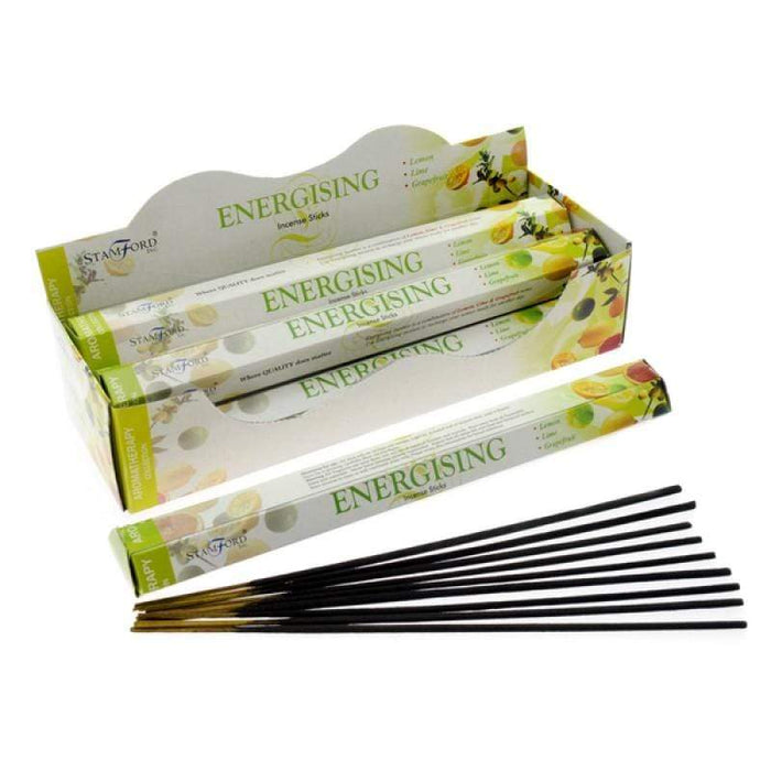 Something Different Wholesale Incense Sticks Energising (Lime, Lemon & Grapefruit) Hex Incense Sticks By Stamford JS160